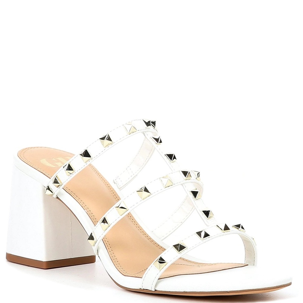 Gianni Bini Studded Block Heels